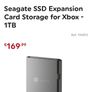 Xbox X|S 1TB  Seagate expansion card Image 5