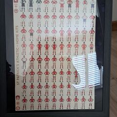 St Patrick's Athletic Framed Team Home Kits