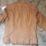 Beige Leather Jacket Image 2