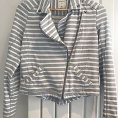 Striped zip jacket by Sandwich (size M)