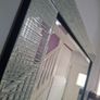 Rectangle Mirror with silver detail Image 2