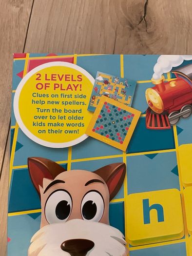 Scrabble junior board game