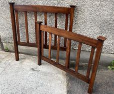 Antique Wooden bed ends