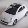 Diecast Model Fiat 500 2007 White - Collectable Motorama 1:43 Image 2