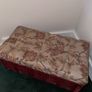 Large Deep Buttoned Storage Ottoman, Blanket Box 92cm Image 2