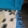 Teal 4 seater sofa Image 5