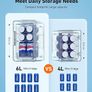 FREE P&P Mini Fridge 6 Litre / 8 Can | Cooler and Warmer | AC/DC | Small Fridge for Bedrooms, Car, Drinks, Beauty, Skincare, Travel Image 4