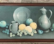 Framed picture - fruit still life