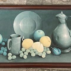 Framed picture - fruit still life