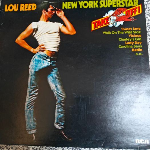 Lou Reed, New York Superstar German Compilation from the 1970s
