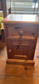 Handmade Wood Bedside Locker