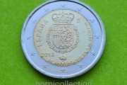 Spain 2018 year Uncirculated 2 Euro coin.