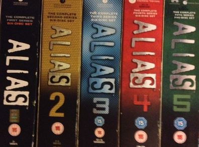 Alias - Complete Series 1-5 Boxsets (Jennifer Garner) [DVD TV Boxset]