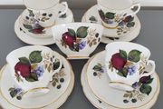 Royal Grafton Tea Cups Saucers Side plates Sugar bowl