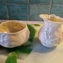 Belleek 2nd Green c1955 sugar/milk Image 2
