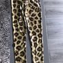 Lotus leggings womens new leopard print size 10 medium Image 5