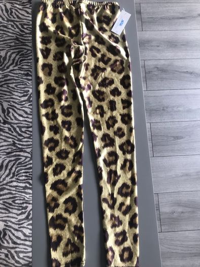 Lotus leggings womens new leopard print size 10 medium