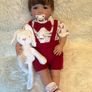 Reborns By Laura.  Cheeky, Chappy Alfie is back! 24inch Heavy, Weighted Reborn Doll Image 7