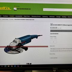 angle grinder 230mm Bosch