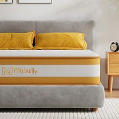 10 Inch Hybrid Memory Foam Mattress 4FT6, 7 Zone Orthopedic Double Mattress, Pocket Spring Medium Firm Breathable Soft Fabric, with Motion Isolation
