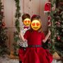 Jacadi Red Velvet Dress Size 4 Years Christmas Image 3