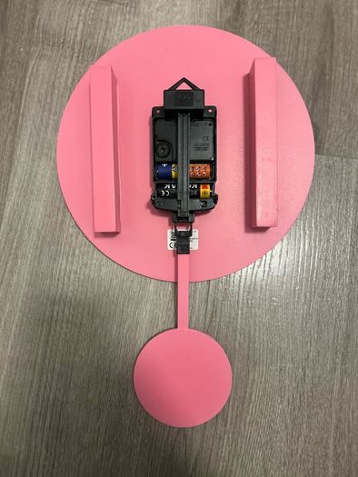 Kids clock with pendulum