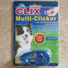 Multi-Clicker Dog Training Tool - New / Unopened