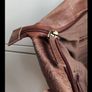 Rowallan of Scotland Brown Leather Tote Bag Image 7