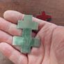 Two Vintage Masonic Knights Templar Badges Image 3