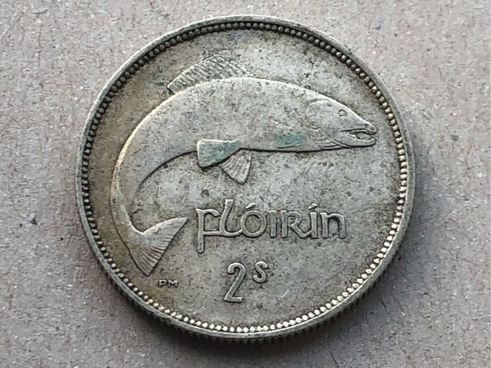 Irish two shilling florin