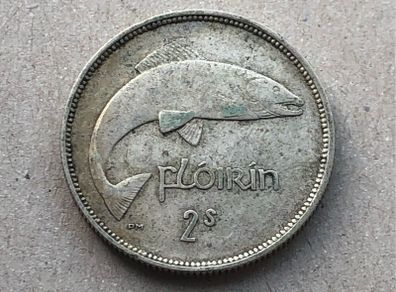 Irish two shilling florin