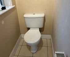 Toilet and sink
