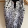 Girl's Occasional Satin Black & Silver Top | Size 4 years Image 4
