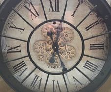Large wall clock