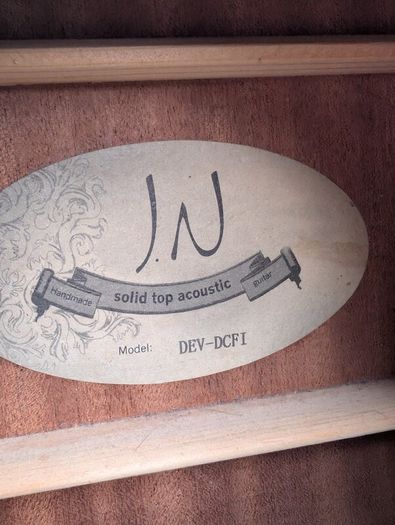 J.N DEV-DCFI Electro-Acoustic Guitar