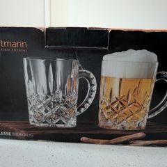 2pc Nachtmann Fine Bavarian Beer Glass,