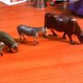 Farm animals vintage metal Image 3