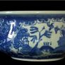 Antique Blue Willow Chamber Pot Pristine Image 7