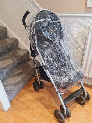 joie stroller with rain cover