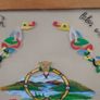 Hand Painted Lady's View Killarney Fire screen Image 2