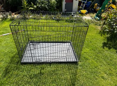 Black Large Dog Crate