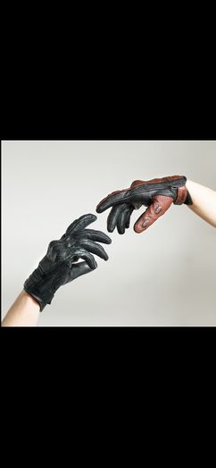 Caferacer Leather Motorcycle Gloves