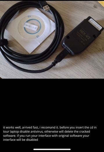 Vagcom V22.3 Obd2 Scanner Hex V2 Vag Com 21.9 Usb Interface For Vw Audi Skoda Seat Unlimited Vins Atmega162
