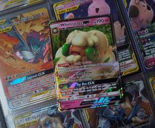Whimsicott GX ! Half Art ! Ultra Rare ! from Unbroken Bonds ! 2019 ! Pokemon Card !
