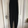 Black Sleeveless crew neck Jumpsuit Size 10 Image 4