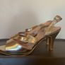 Gold High Heels size 41 Image 2