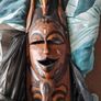 Hand made Senegal war mask Image 5