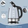 Electric Kettle Variable Temperature 2.0L Glass for Tea Coffee Keep Warm Function Boil-Dry Protection Image 4