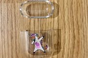 Unicorn clear AirPods 2 case cover