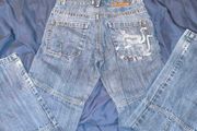 Vintage drunken monkey denim jeans 30" waist